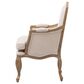 Baxton Studio Nivernais Accent Chair in Beige, , large