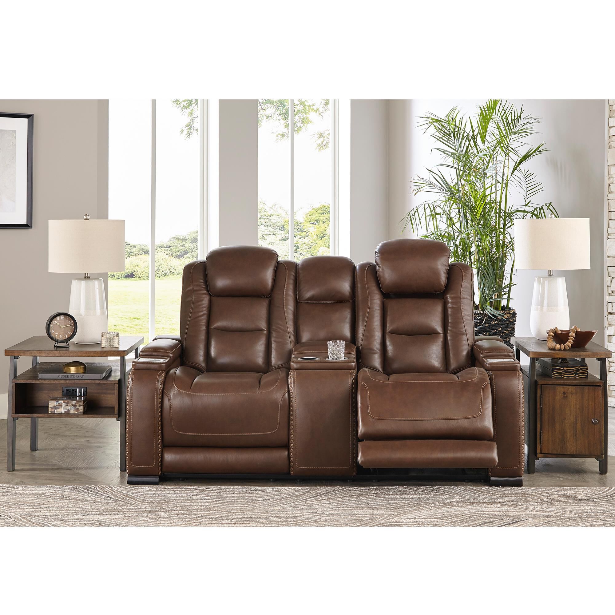 Man den power recliner loveseat deals