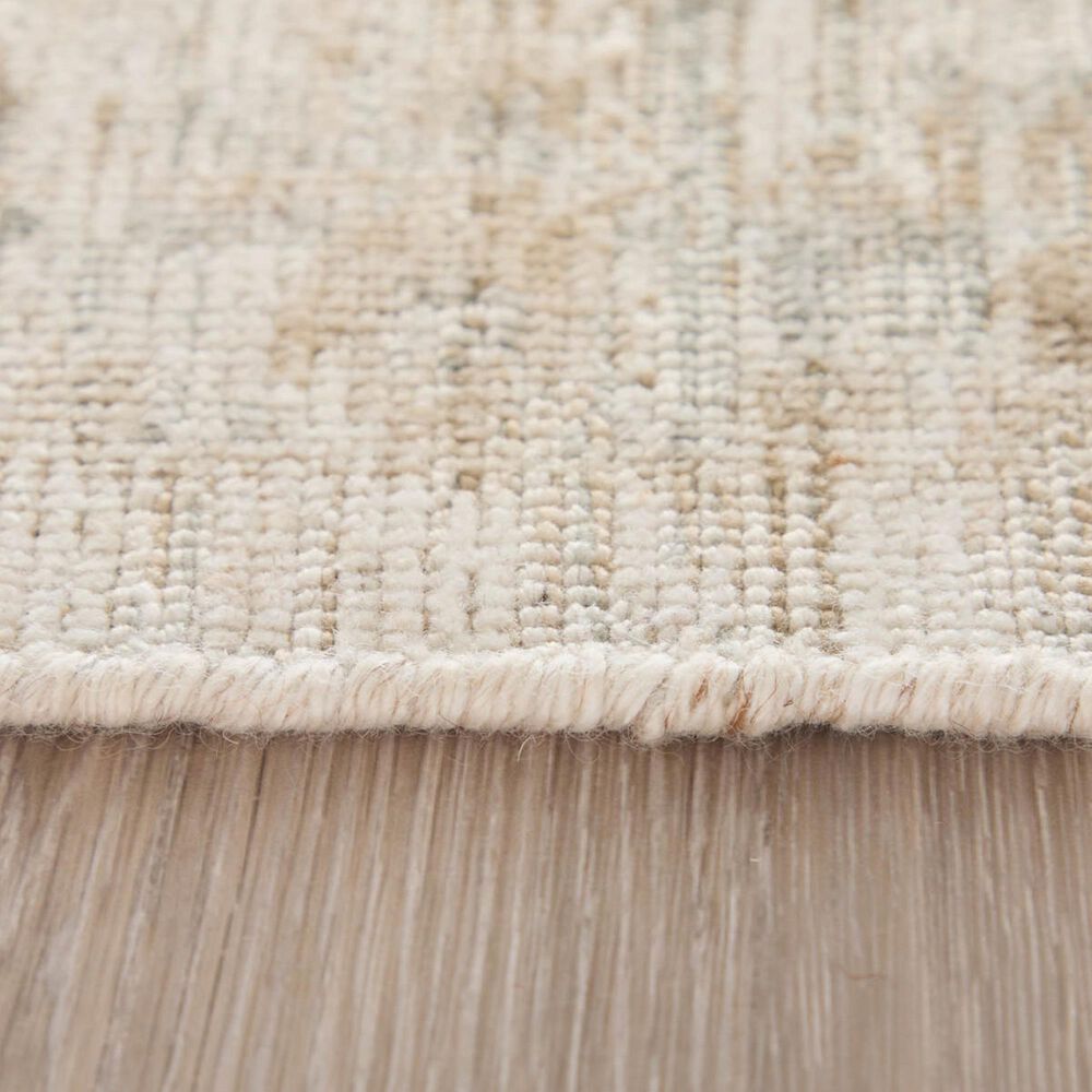 Feizy Loralai Beige and Green 5&#39; x 8&#39; Area Rug, , large