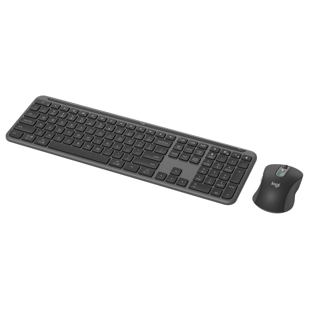 Logitech Signature Slim MK955 Keyboard and Mouse Combo in Graphite, , large