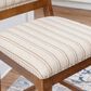 Linon Home Decor Emmy 26" Counter Stool with Tan Cushion in Cherry, , large