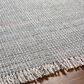 Surya Sara SRU-2300 2" x 3" Light Slate, Charcoal, Brown, Seafoam, Medium Gray, Teal, Pewter Area Rug, , large