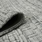 Amer Rugs Houston 3"6" x 5"6" Light Gray Area Rug, , large