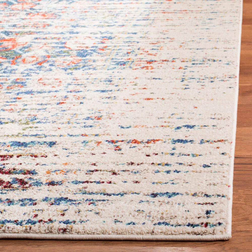Safavieh Monaco MNC208M 10&#39; x 14&#39; Ivory and Blue Area Rug, , large
