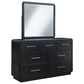 Millenium Rowanbeck Dresser and Mirror in Rich Layered Black, , large