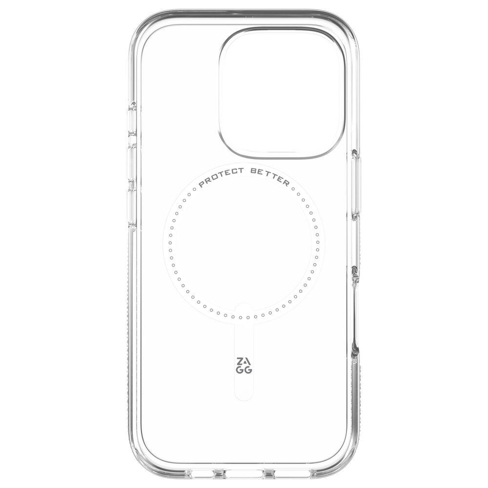 Zagg Crystal Palace Snap MagSafe Case for Apple iPhone 16 Pro in Clear, , large