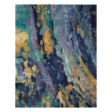 Nourison Prismatic PRS09 5"6" x 7"5" Silver/Blue Area Rug, , large