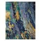 Nourison Prismatic PRS09 5"6" x 7"5" Silver/Blue Area Rug, , large
