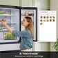 Samsung 28.6 Cu. Ft. Bespoke 4-Door French Door Refrigerator with AI Family Hub+ & AI Vision Inside in Charcoal Glass and Black/Charcoal, , large