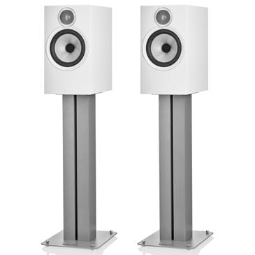 Bowers & Wilkins 600 Series 606 S3 2-Way Stand-mount Loudspeaker Pair in White, , large
