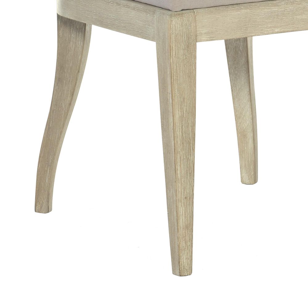 Hooker Furniture Cascade Side Chair with Beige Cushion in Creamy &#40;Set of 2&#41;, , large