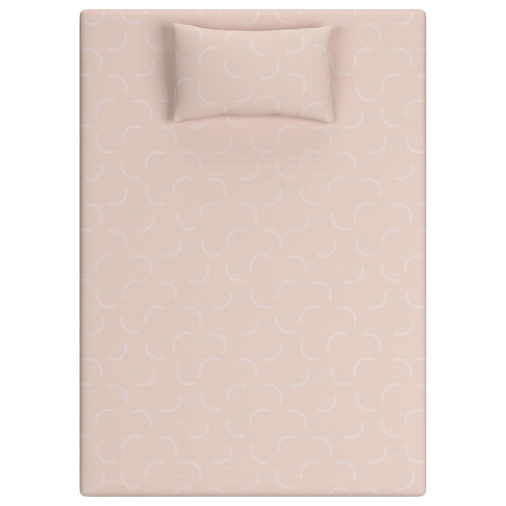 Ashley iKidz Firm Full Mattress with Pillow in Coral, , large