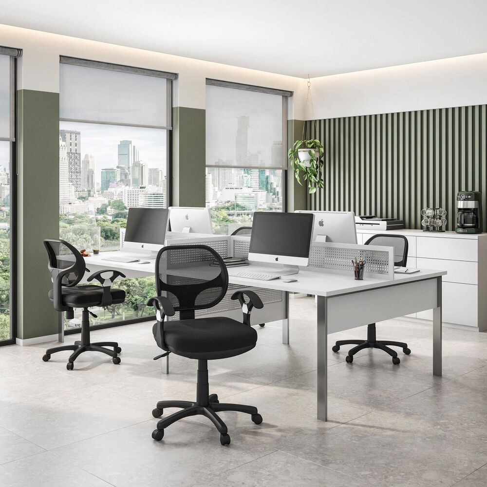 Rta Products Llc Midback Mesh Task Office Chair in Black, , large