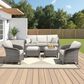 Sunwell Garden 3-Piece  Patio Conversational Set in Beige, , large