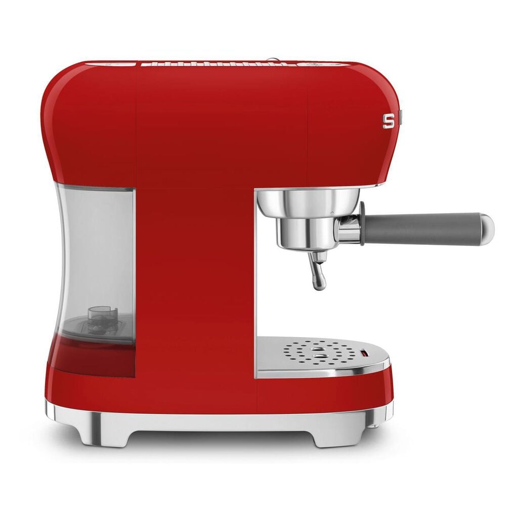 SMEG Espresso Manual Coffee Machine in Red, , large