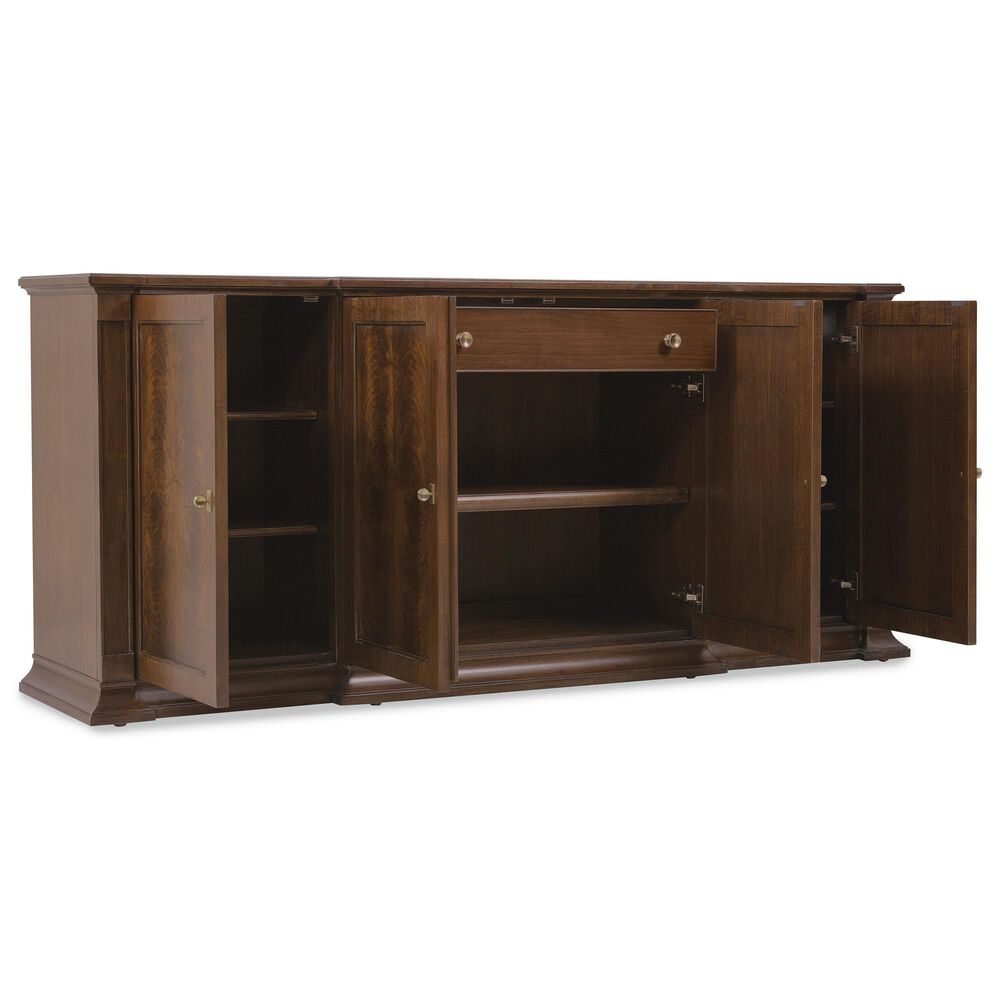 Hooker Furniture Archives Buffet in Classic Walnut, , large