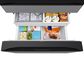 Samsung 28.6 Cu. Ft. Bespoke 4-Door French Door Refrigerator with AI Family Hub+ & AI Vision Inside in Charcoal Glass & Stainless Steel, , large