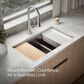 Kohler Strive 32" Undermount Double Bowl Kitchen Sink in Stainless Steel, , large
