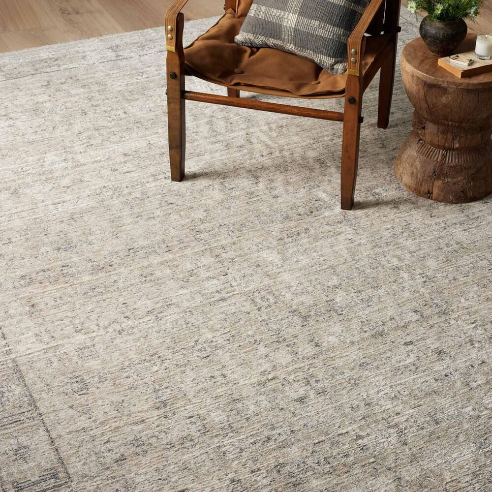 Amber Lewis x Loloi Alie 5&#39;3&quot; x 7&#39;9&quot; Taupe and Dove Area Rug, , large