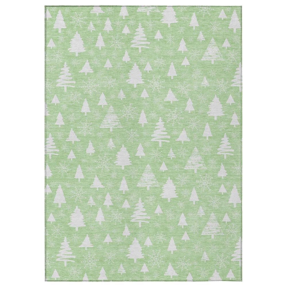 Dalyn Rug Company Wonderland WN23 3" x 5" Mint Indoor/Outdoor Area Rug, , large