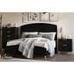 New Heritage Design Kailani 2-Drawer Nightstand in Black, , large