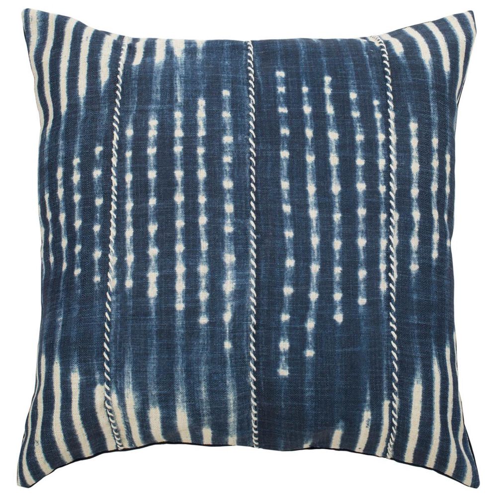 Safavieh Laurena Pillow in Blue/Cream, , large