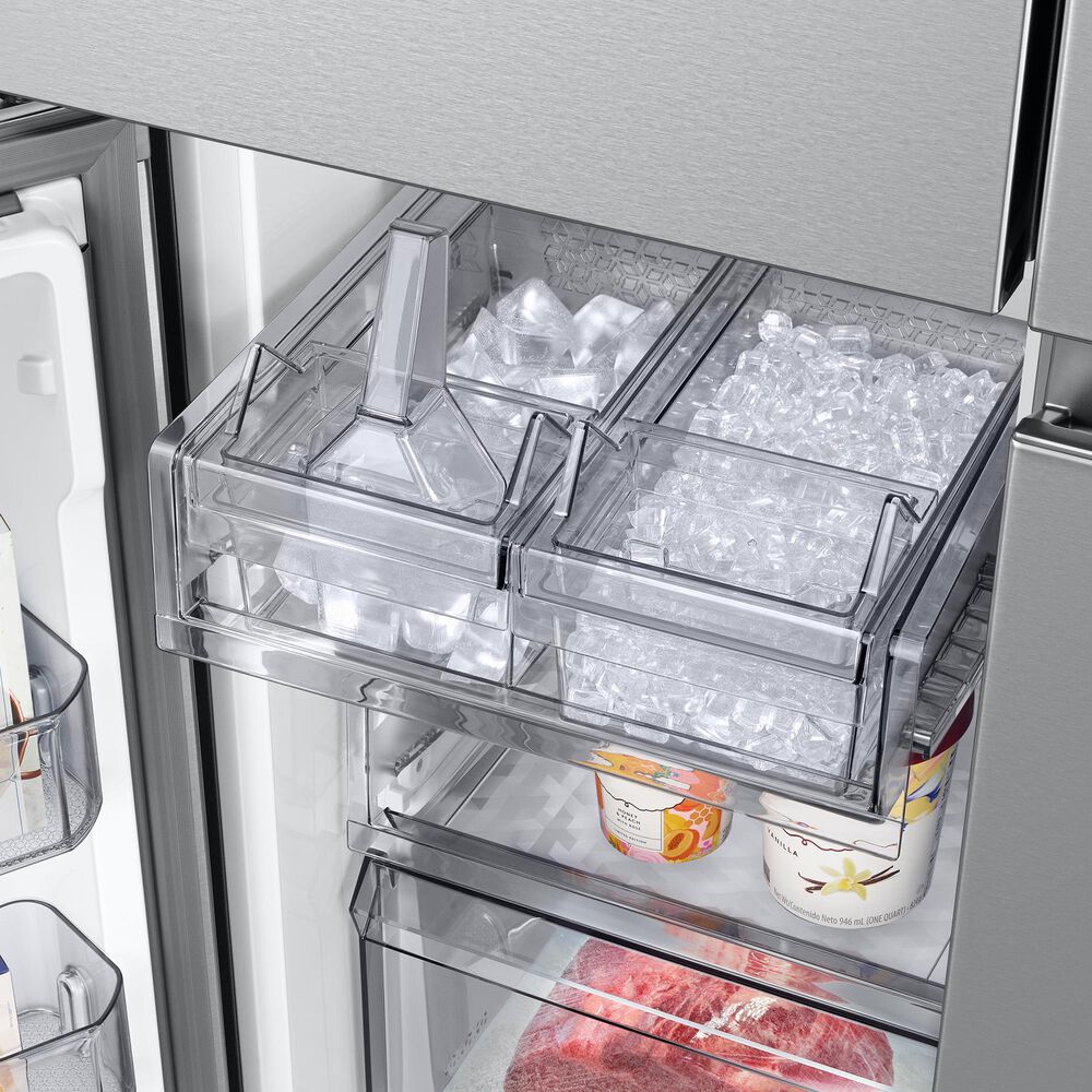 Dacor 22.8 Cu. Ft. 4-Door French Reveal Door Counter Depth Refrigerator in Stainless Steel, , large