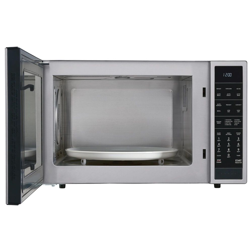 Sharp 1.5 Cu. Ft. Convection Microwave Oven in Stainless Steel, , large