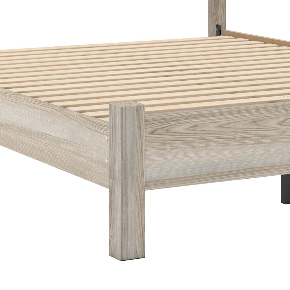 Ashley Hasbrick Queen Panel Bed in Natural/Tan, , large