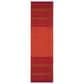 Safavieh Montauk MTK215A 2"6" x 12" Orange and Red Runner, , large