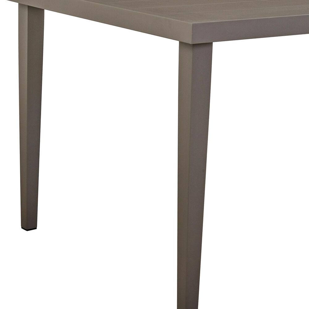 Blue River Grenada Outdoor Rectangular Dining Table in Gray - Table Only, , large