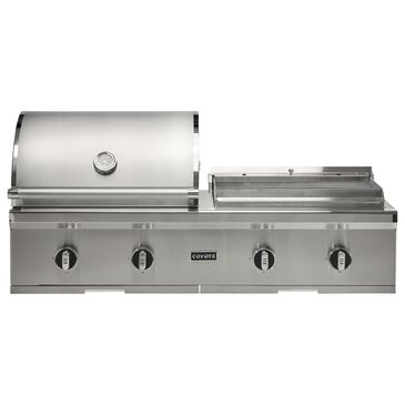 Coyote Outdoor 50" Built-In Combo Natural Gas Grill and Griddle in Stainless Steel, , large