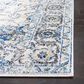 Safavieh Madison MAD603K 5" Square Turquoise and Ivory Area Rug, , large