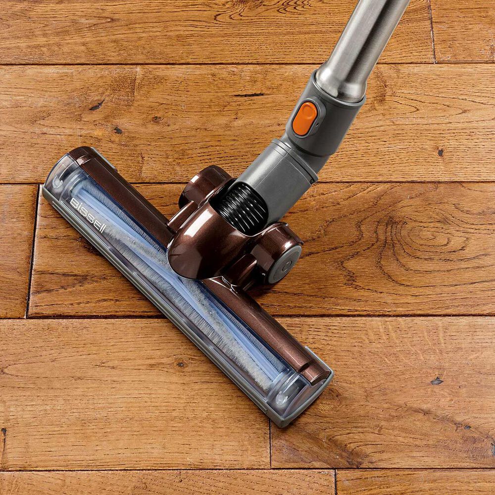 Bissell Hard Floor Expert Cannister Vacuum in Burnt Orange, , large