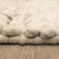 Karastan Tableau RG183-105 9" x 12" Zaza Ivory Area Rug, , large