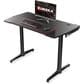 Eureka Ergonomics 44" Curved Gaming Desk in Black and Red, , large