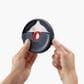 Joseph Joseph Disc Easy-Clean Pizza Cutter in Grey and Red, , large