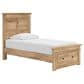 Ashley Makidern 2-Piece Twin Storage Bedroom Set with Drawer in Natural Brown, , large
