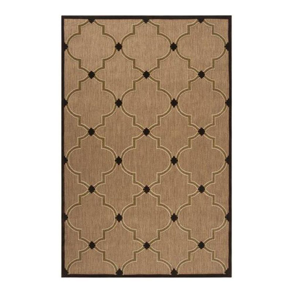 Surya Portera PRT-1048 5" x 7"6" Brown/Beige/Camel Area Rug, , large