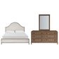 Universal Furniture Griffith Park 3-Piece Queen Upholstered Bedroom Set in Sienna, , large