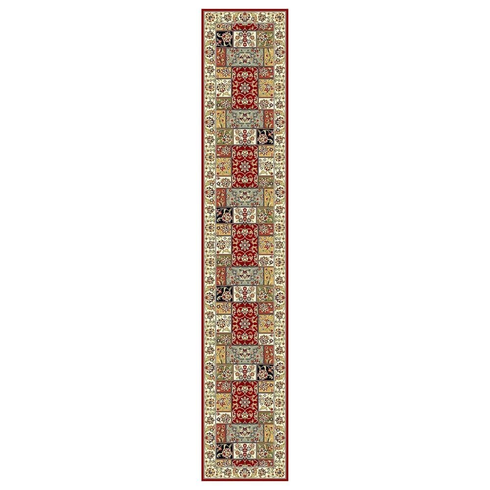 Safavieh Lyndhurst  2"3" x 12" Multicolor and Ivory Runner, , large