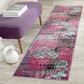 Safavieh Monaco MNC210D-28 2"2" x 8" Pink/Multi Runner, , large