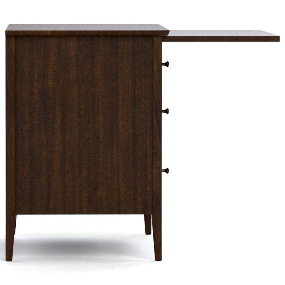 Stickley Furniture Hudson Valley Chest with Pullout Desk in Dark Roast, , large