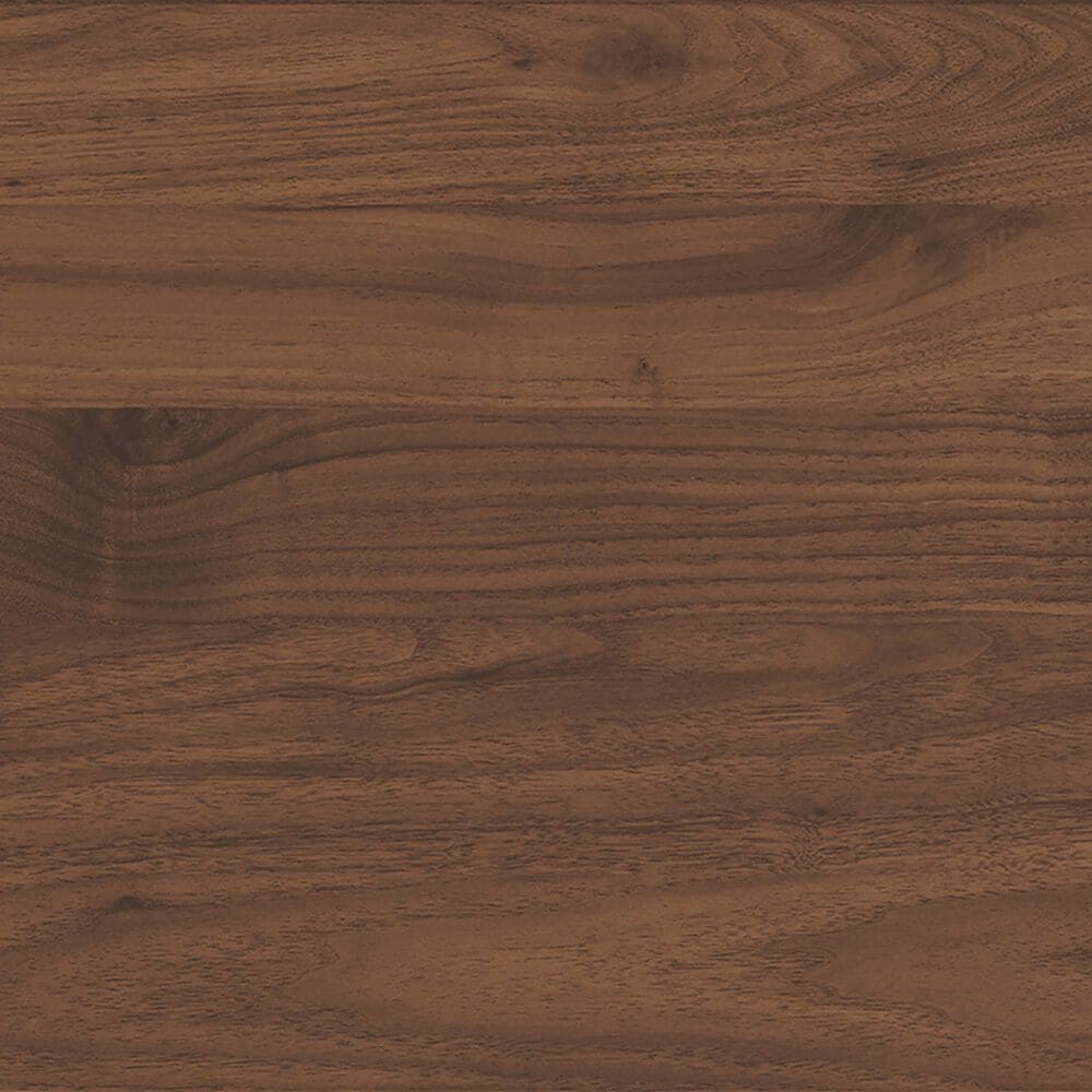 Ashley Fortlorn 6-Drawer Dresser and Mirror in Walnut Brown, , large