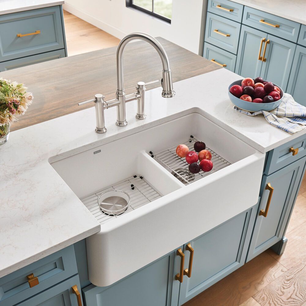 Blanco Ikon Bottom Grid for Large Bowl of 60/40 Sinks in Stainless Steel, , large