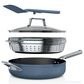 Ninja NeverStick 4-Piece Premium Possilbe Pan Set in Macaron Blue, , large