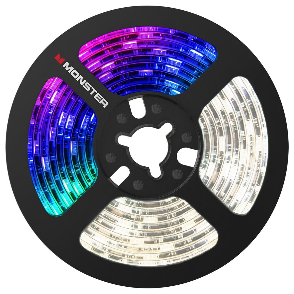 Monster Smart Illuminessence 6.5" Multicolor and Multi White LED Light Strip, , large