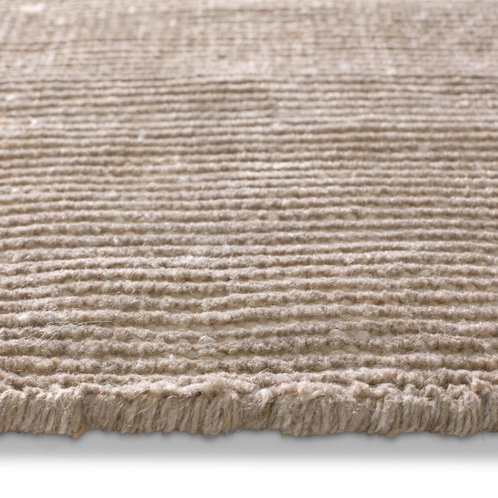 Jaipur Rebecca Tan and Taupe 7'10" x 10'10" Indoor/Outdoor Area Rug, , large