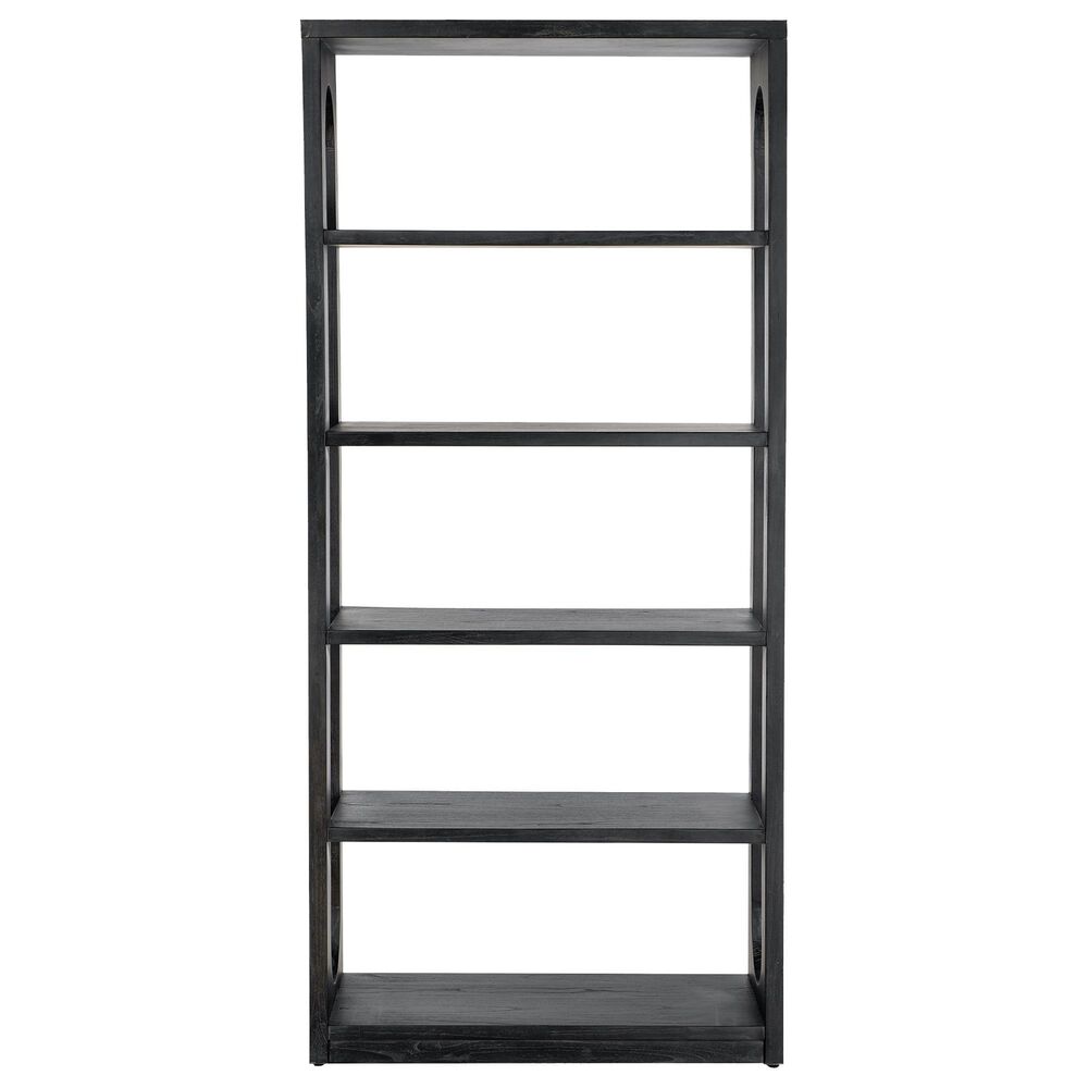 Hooker Furniture Commerce and Market 5 Shelves Etagere in Black, , large