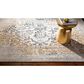 Surya Aisha Charcoal, Gray, Mustard and Light Gray 6"7" x 9"6" Area Rug, , large